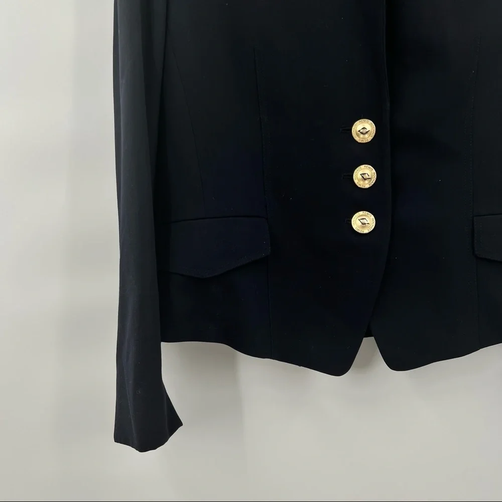 Basler black blazer jacket size 38